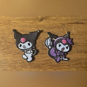 KUROMI-NWOT Two Patch Bundle (Sanrio)